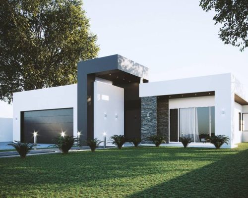 Design project for Modern Australian house facade in Australia Design project for Modern Australian house facade in Australia