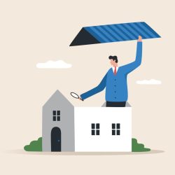 defect-real-estate-and-house-qc-check-the-quality-of-housing-inspecting-the-structure-of-the-house-both-inside-and-outside-vector defect-real-estate-and-house-qc-check-the-quality-of-housing-inspecting-the-structure-of-the-house-both-inside-and-outside-vector